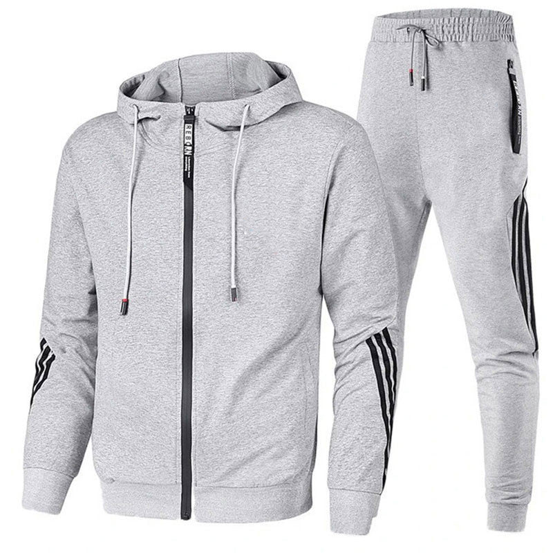 Komfortabler Unisex Jogginganzug aus weichem Stoff, stylisch für Freizeit und entspannte Tage.