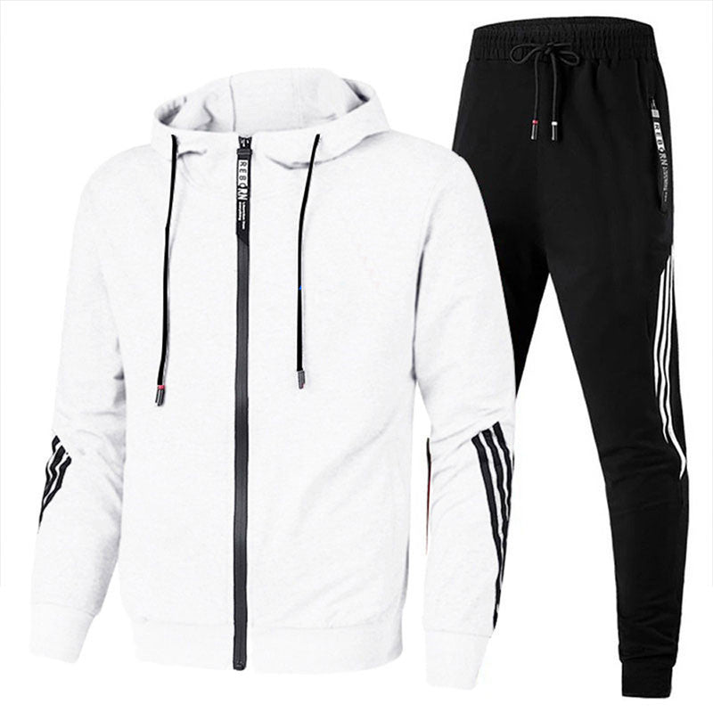 Moderner Unisex Trainingsanzug, perfekt als Freizeitkleidung oder Sportbekleidung, ganzjährig vielseitig.