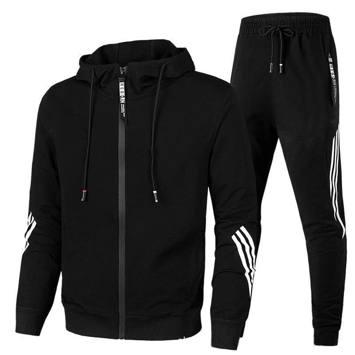 Stylisches Unisex Trainingsanzug-Set für Freizeit und Sport, bequem und ganzjährig tragbar, moderne Mode.