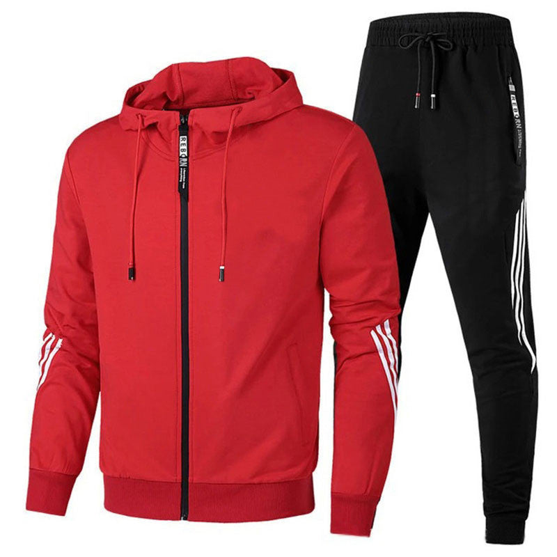 Bequemer Unisex Trainingsanzug als stylische Alltagskleidung, perfekt für entspannte Freizeit-Outfits.
