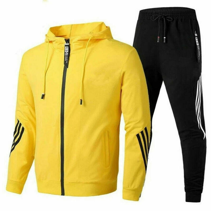 Funktionaler Unisex Sport-Trainingsanzug, komfortabel für aktive Tage und stylische Freizeit-Looks.