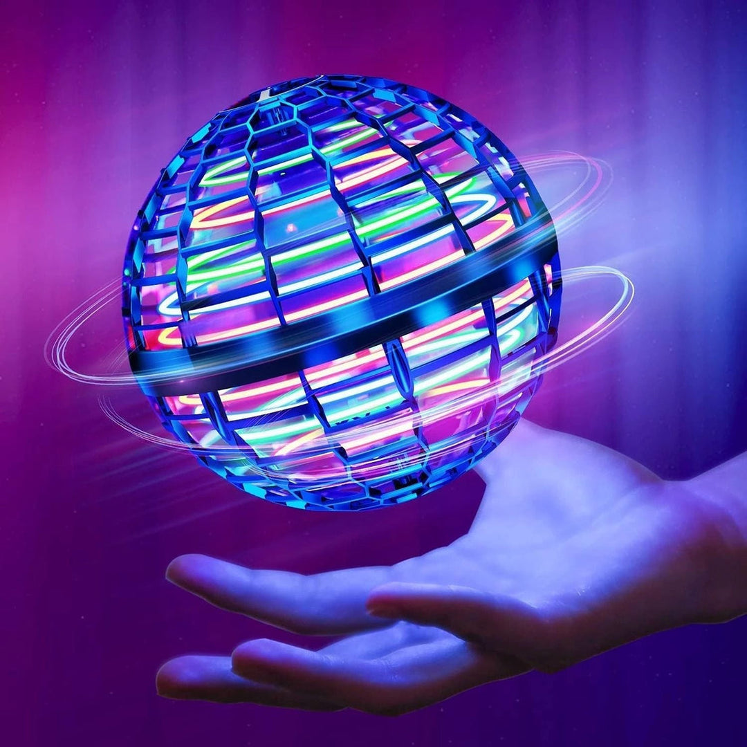 Unisex Galaxy Spinner Drohne, ein leuchtender Flugball für Kinder & Erwachsene. Perfektes Outdoor Spielzeug & Party Gadget.