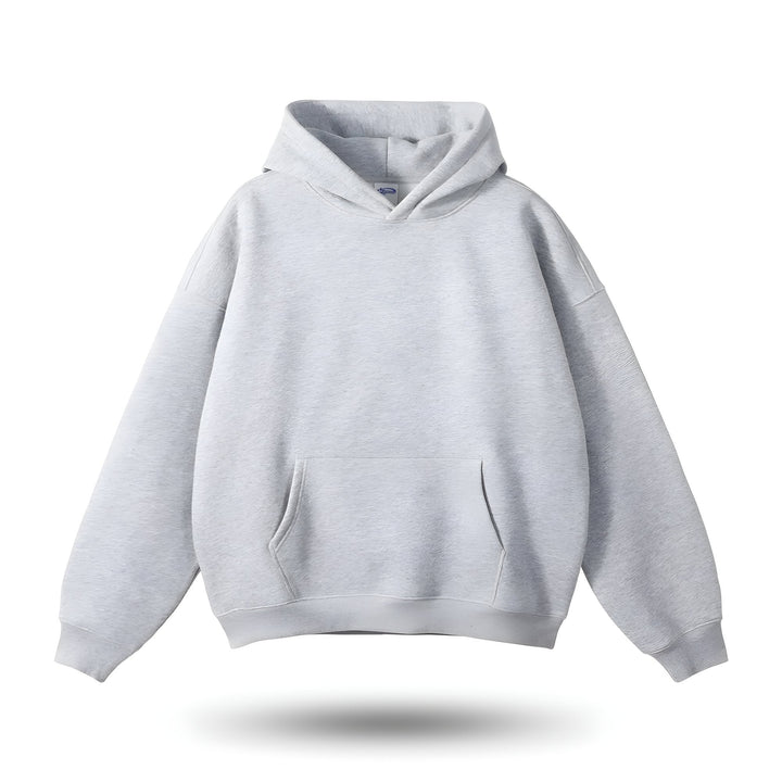 Zeitloser Unisex Gewichteter Hoodie. Gemütliche Wohlfühlmode für tiefe Entspannung, ideal als Alltagspullover oder Freizeitkleidung.