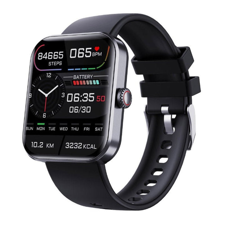 Unisex GlucoWatch Smartwatch in Schwarz mit nicht-invasiver Blutzuckermessung für genaue Werte.