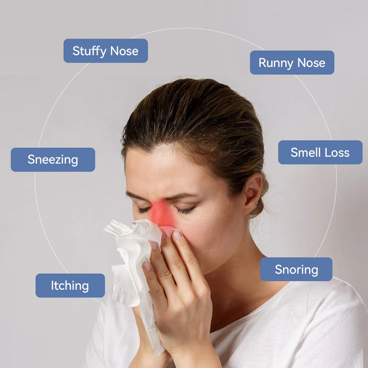 ClearBreathe Infrarot-Nasengerät für Unisex-Anwendung. Effektive Linderung bei Allergien, Schnupfen & Sinusitis.