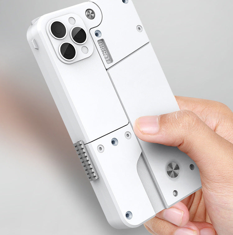 Unisex iPhone-Design Spielzeugpistole mit Soft-Kugeln; täuschend echtes Smartphone-Gadget für Spass & Streiche.