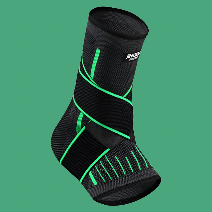 Unisex Knöchelbandage FlexiFit für optimale Kompression & Unterstützung, atmungsaktiv & verstellbar.