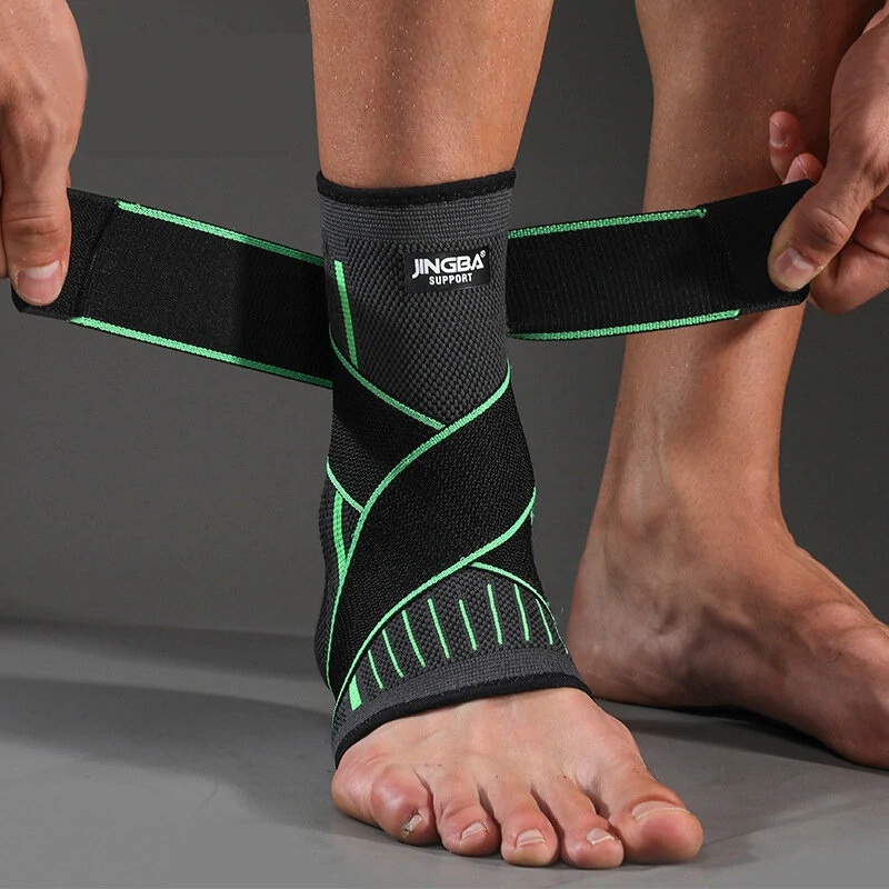 Sportbandage für den Knöchel, FlexiFit Kompressions-Unterstützung bei Sport & Alltag, unisex & atmungsaktiv.