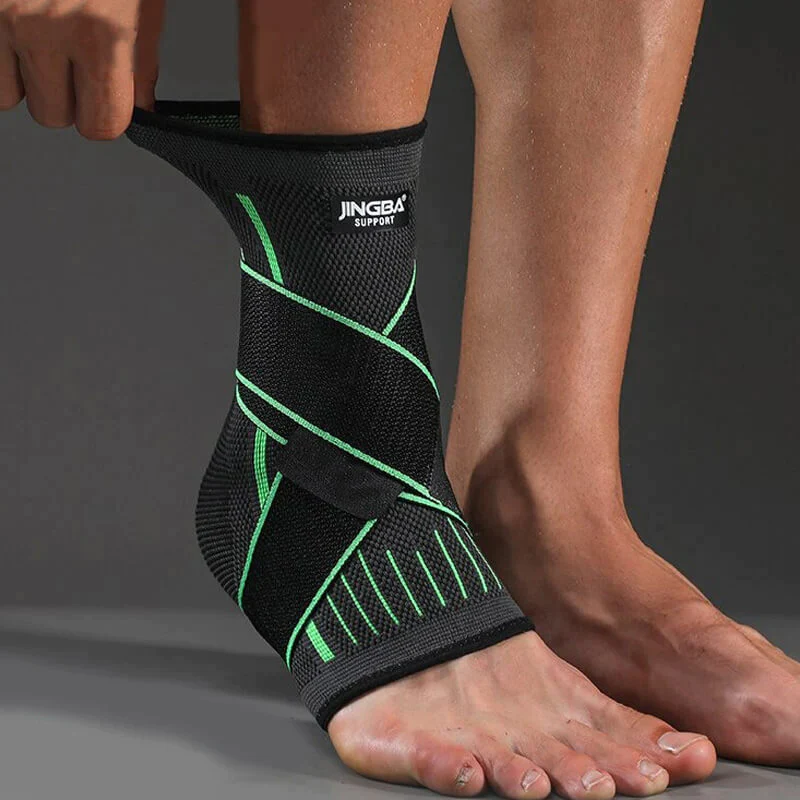 Flexible Kompressions-Knöchelbandage FlexiFit, unisex, bietet Halt, Schmerzlinderung & atmungsaktiven Komfort.