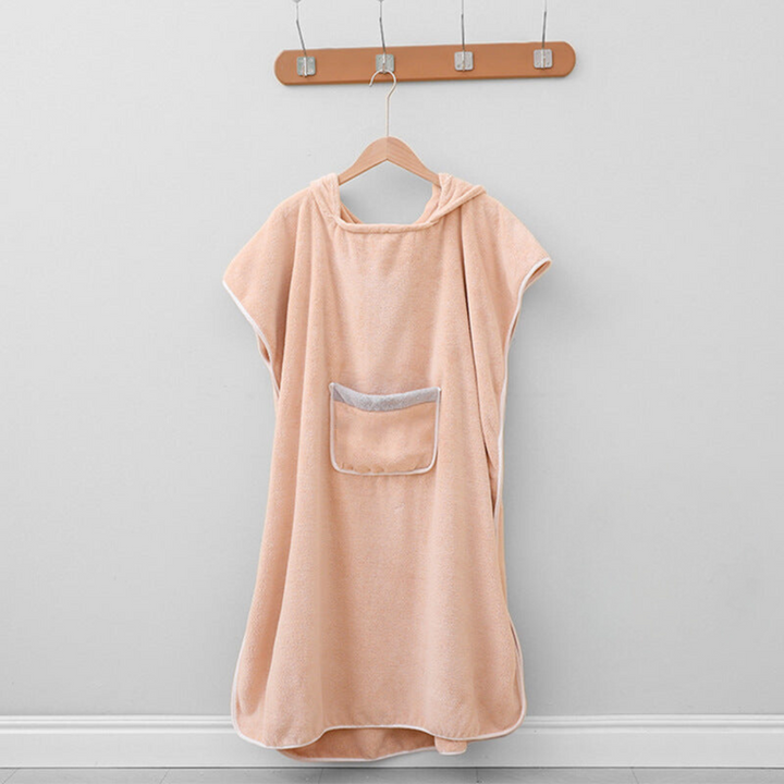 Eleganter Unisex Kapuzen-Bademantel, super weich, perfekt als Geschenk für gemütliche Momente und Entspannung.