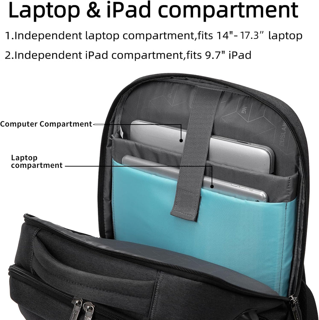 Moderner unisex Reiserucksack 2025.09 mit integriertem USB-Ladeanschluss.