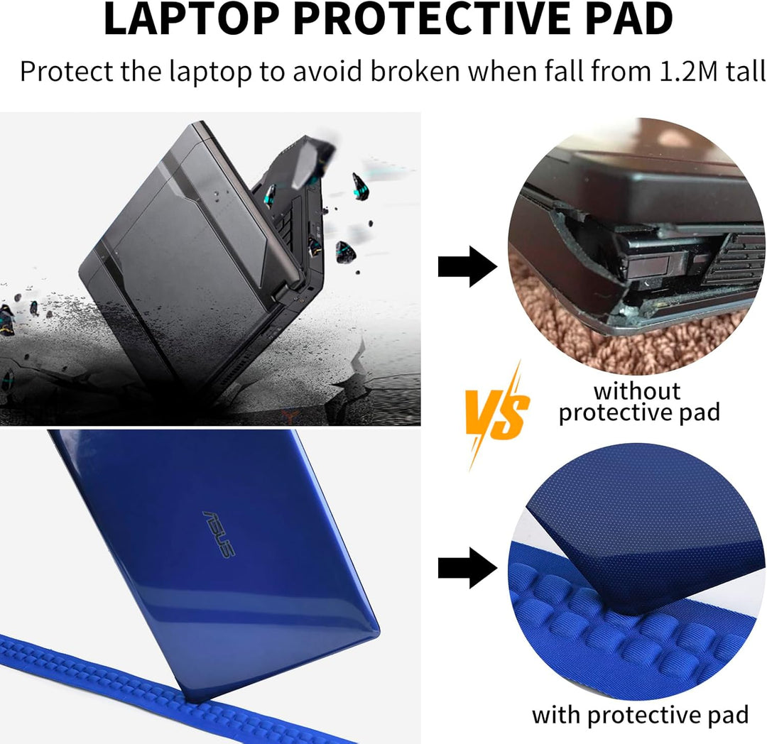 Organisierter Businesstasche unisex, wasserdicht, mit Laptopfach und USB-Anschluss.