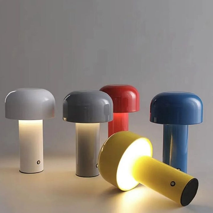Design-Tischlampe LED, unisex, dreifarbige Dimmfunktion, stilvolle Beleuchtung für jedes Heim.