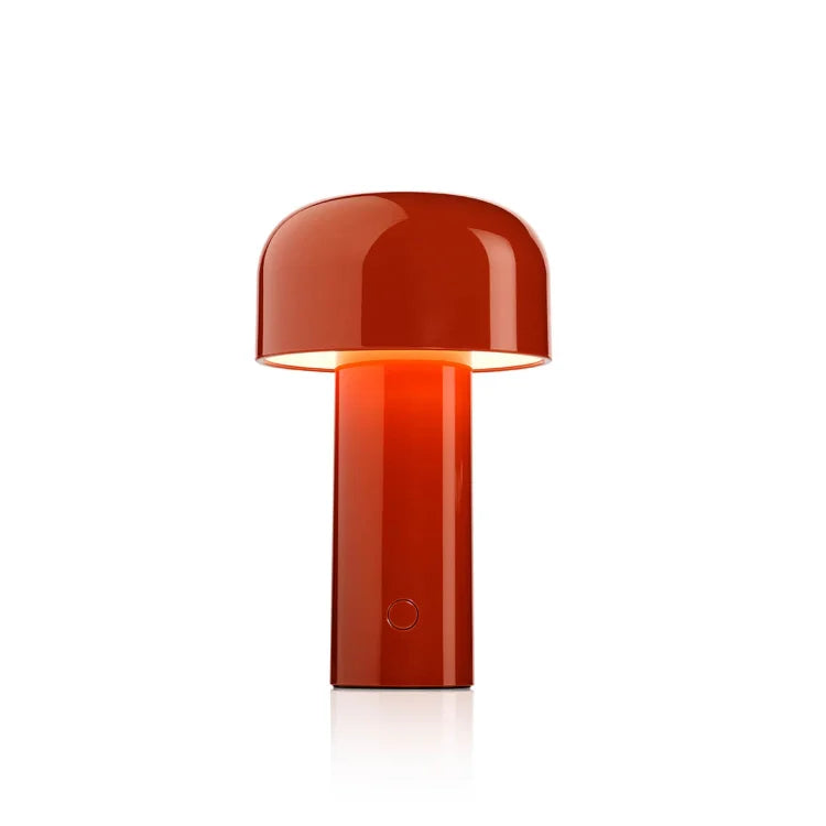 Kabellose LED Tischlampe mit Akku, dimmbar, perfekte Beleuchtung für Schlafzimmer & Büro.