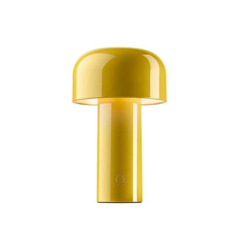 Dreifarbige LED Tischleuchte mit Touch-Steuerung, perfekt als Dekolampe im Wohnbereich.
