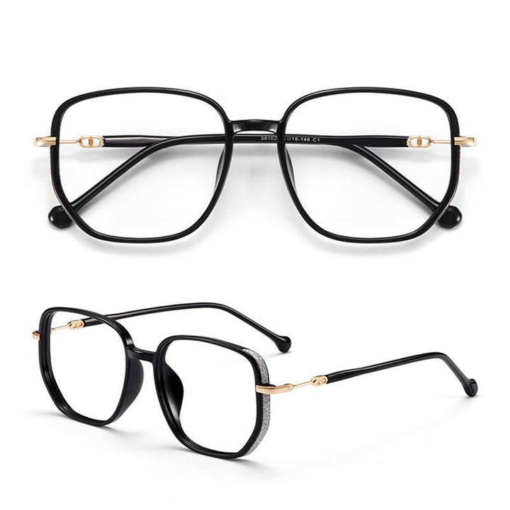 Moderne Unisex-Lesebrille, randlos, leicht. Blaulichtfilter schützt Augen beim Lesen und Arbeiten am Bildschirm.