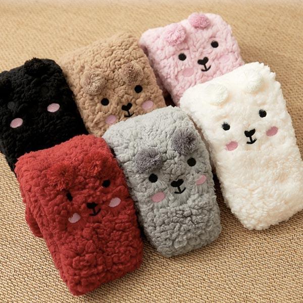 Weiche Alpaka-Wollsocken für Damen & Herren, extra warm & gemütlich, mit Noppen gegen Ausrutschen.