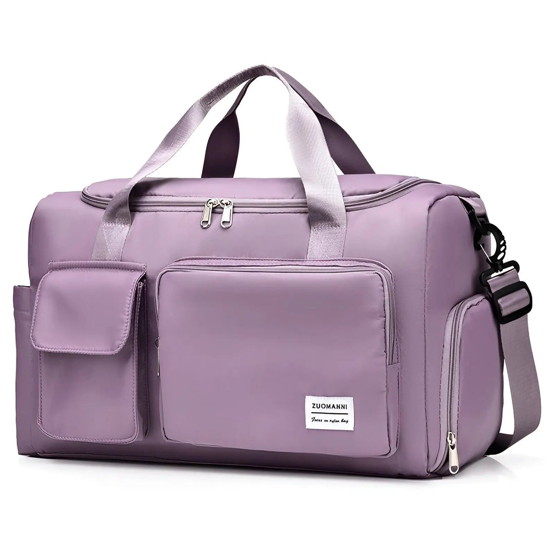 Praktische Reisetasche unisex, wasserdichtes Material, ideal für Gym, Sport oder kurze Trips.