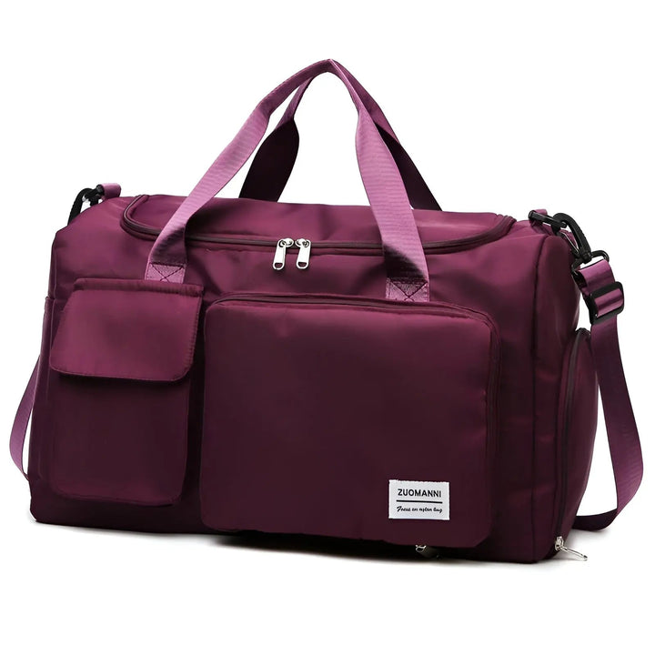 Große unisex Reisetasche, wasserdicht und robust, perfekt als Handgepäck oder für den Sport.