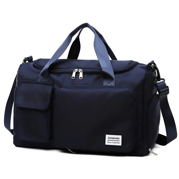 Elegante unisex Reisetasche, geräumiger Weekender, wasserdicht und langlebig für alle Abenteuer.
