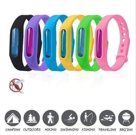 Wasserfestes Mückenarmband für Kinder & Erwachsene, ideal für Outdoor, Reisen & Camping.
