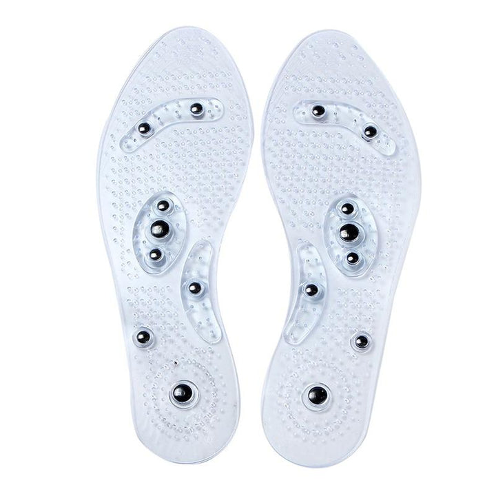 Unisex Magnetische Therapie-Einlegesohlen zur Linderung von Fußschmerzen & Plantarfasziitis.