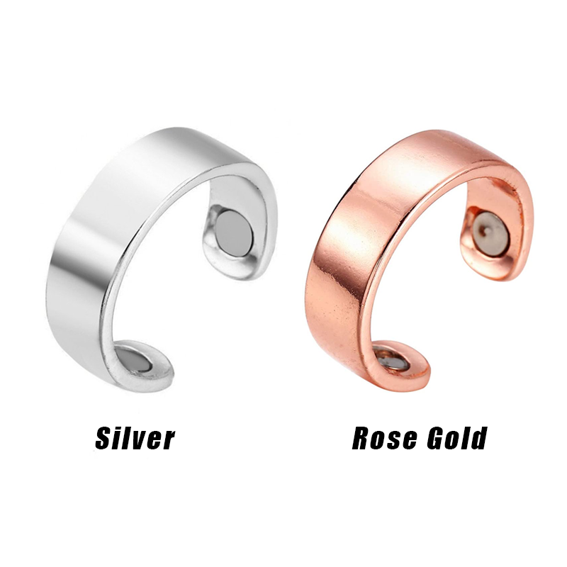 Ideales Geschenk: Unisex Magnet-Therapiering, verstellbar und stilvoll, für Modebewusste und Wellness-Fans.