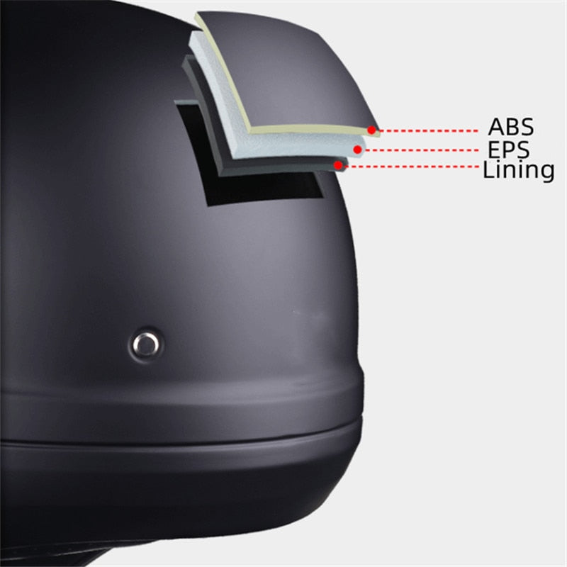 Unisex Modularhelm in Aktion beim Motorradfahren. Dieser vielseitige Vollgesichtshelm bietet sicheren Kopfschutz für Abenteuer.