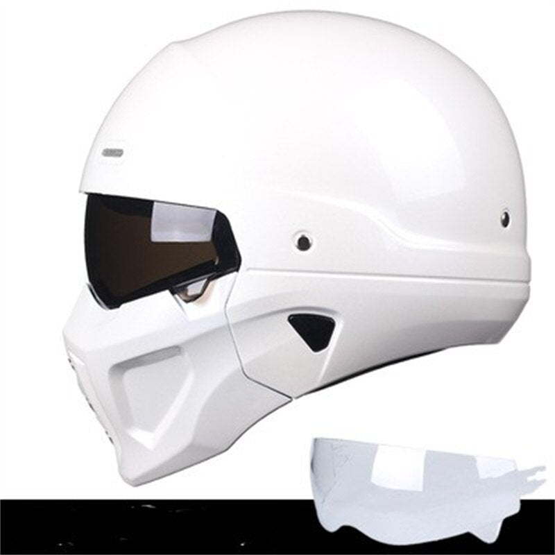 Produktansicht: Unisex Modularhelm in verschiedenen Konfigurationen als Vollgesichtshelm & Jethelm. Absoluter Kopfschutz.