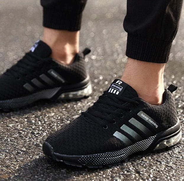 Fersendämpfung der Movix Air Komfort-Sneaker. Für Stabilität, Rückenentlastung & ganztägigen Tragekomfort.