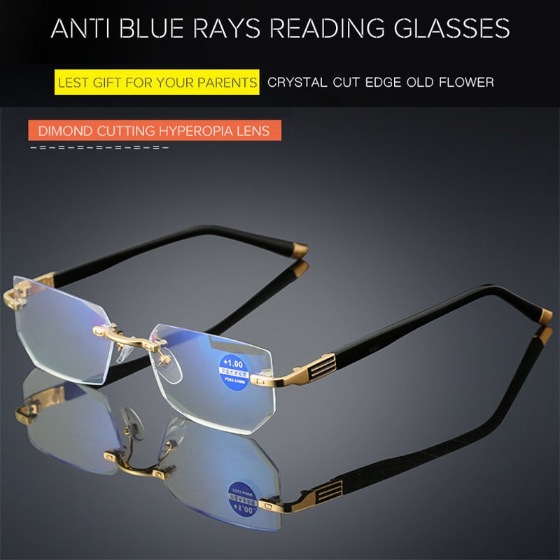 Herren Multifokal-Lesebrille VisionPlus. Anti-Blau-Licht Brille für optimalen Augenschutz und klares, scharfes Sehen.