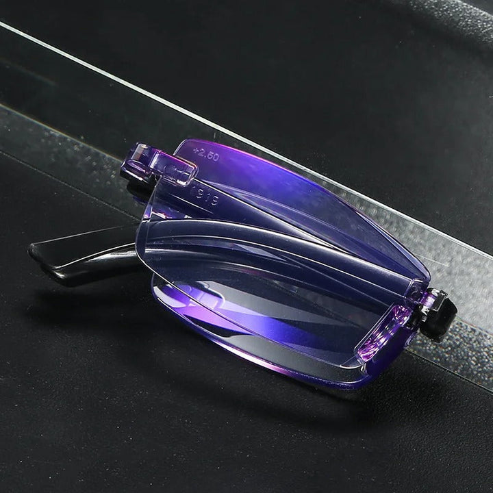 Praktische multifokale Lesebrille für Herren & Damen. Bietet klare Sicht & Anti-Blaulicht Schutz im Alltag.