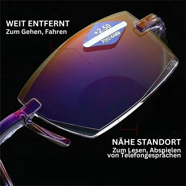 Stilvolle Unisex Lesebrille mit Blaulichtfilter für entspanntes Lesen und Schutz bei Bildschirmarbeit.