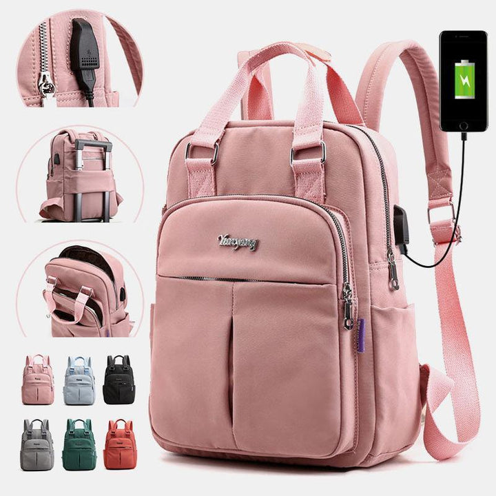 Unisex multifunktionaler Rucksack, wasserdicht & lässig, ideal für Alltag, Reise & Pendler.