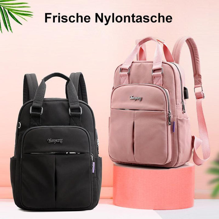 Lässiger Unisex Rucksack, stylisch und praktisch, ideal für Freizeit, Stadt und täglichen Gebrauch.