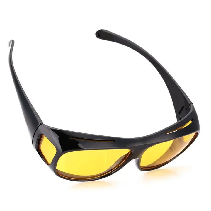 Polarisierte Fahrbrille für Tag und Nacht. Ideal für Autofahrer, schützt vor Blendung & verbessert Sicht.