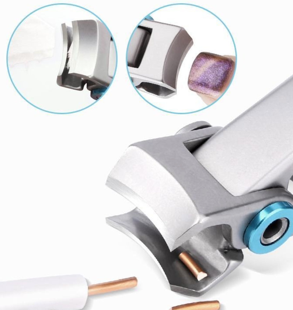 Ergonomischer Unisex-Nagelknipser für dicke Nägel, ermöglicht mühelose und präzise Nagelpflege und Pediküre.