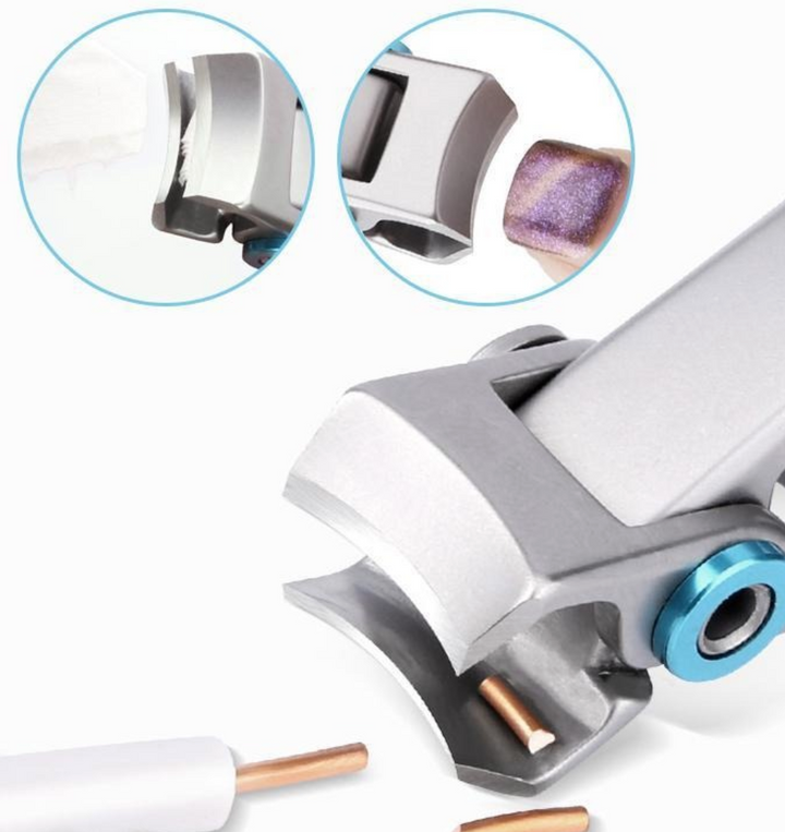 Ergonomischer Unisex-Nagelknipser für dicke Nägel, ermöglicht mühelose und präzise Nagelpflege und Pediküre.