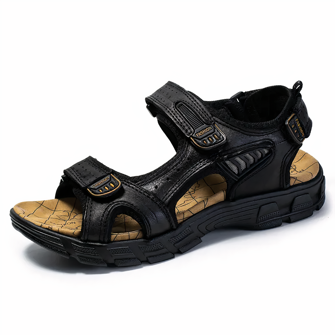 Unisex orthopädische Sandalen in Braun für ganztägigen Komfort und optimale Fußunterstützung. Ideal für Alltag & Sommer.