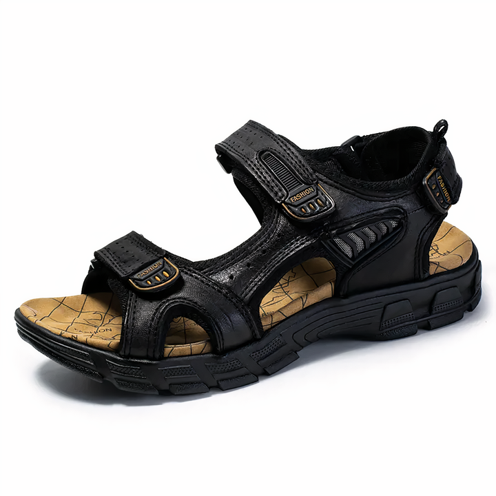 Unisex orthopädische Sandalen in Braun für ganztägigen Komfort und optimale Fußunterstützung. Ideal für Alltag & Sommer.