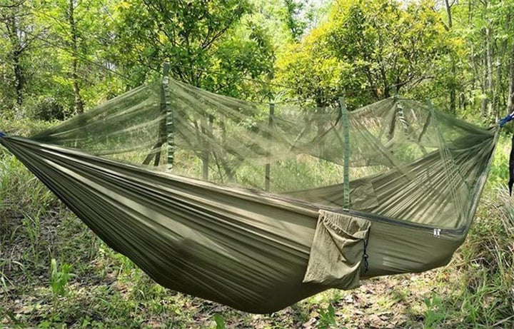 Moskitonetz-Hängematte für Outdoor, schützt effektiv vor Insekten, für 1-2 Personen.