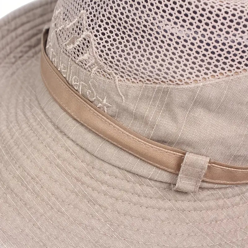 Moderner Booney Sonnenhut, Unisex, breitkrempig. Perfekter UV-Schutz für alle Outdoor-Aktivitäten.