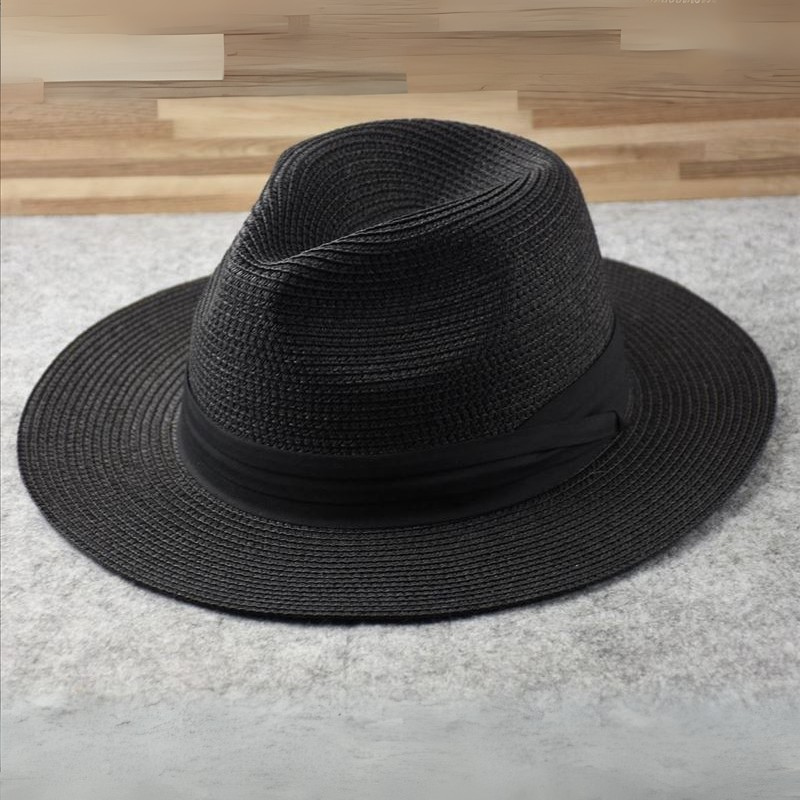 Eleganter Unisex Panama Fedora Hut Noah, perfekt für Strand, Reise oder stilvollen Sommer-Look.