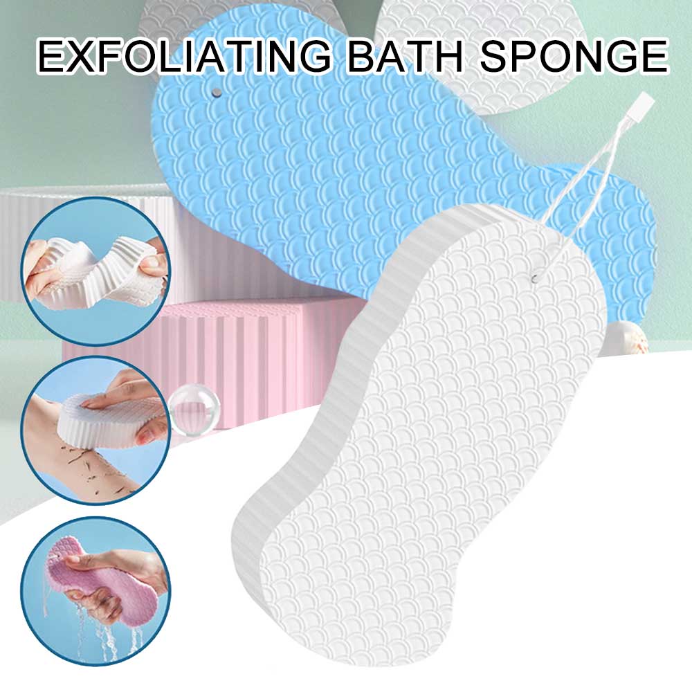 Detailaufnahme der Schwammtextur für optimale Tiefenreinigung & sanftes Peeling.