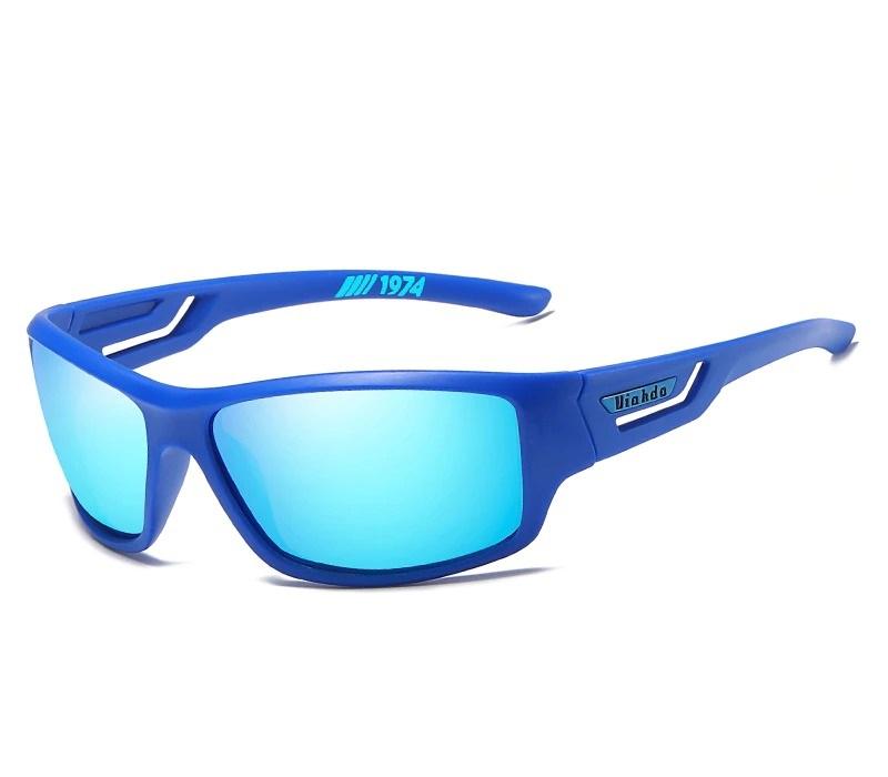 Stylische Unisex Outdoor-Sonnenbrille mit Polarisierung & UV 400 Schutz. Modern & funktional.