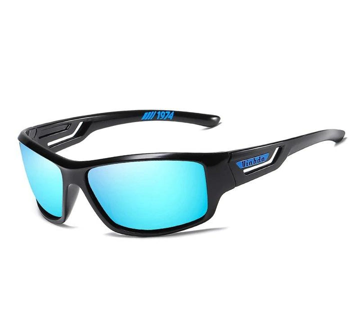 Aktiver Lifestyle: Polarisierte Sportsonnenbrille UV 400. Ideal für Angler, Wanderer & Outdoor-Enthusiasten.