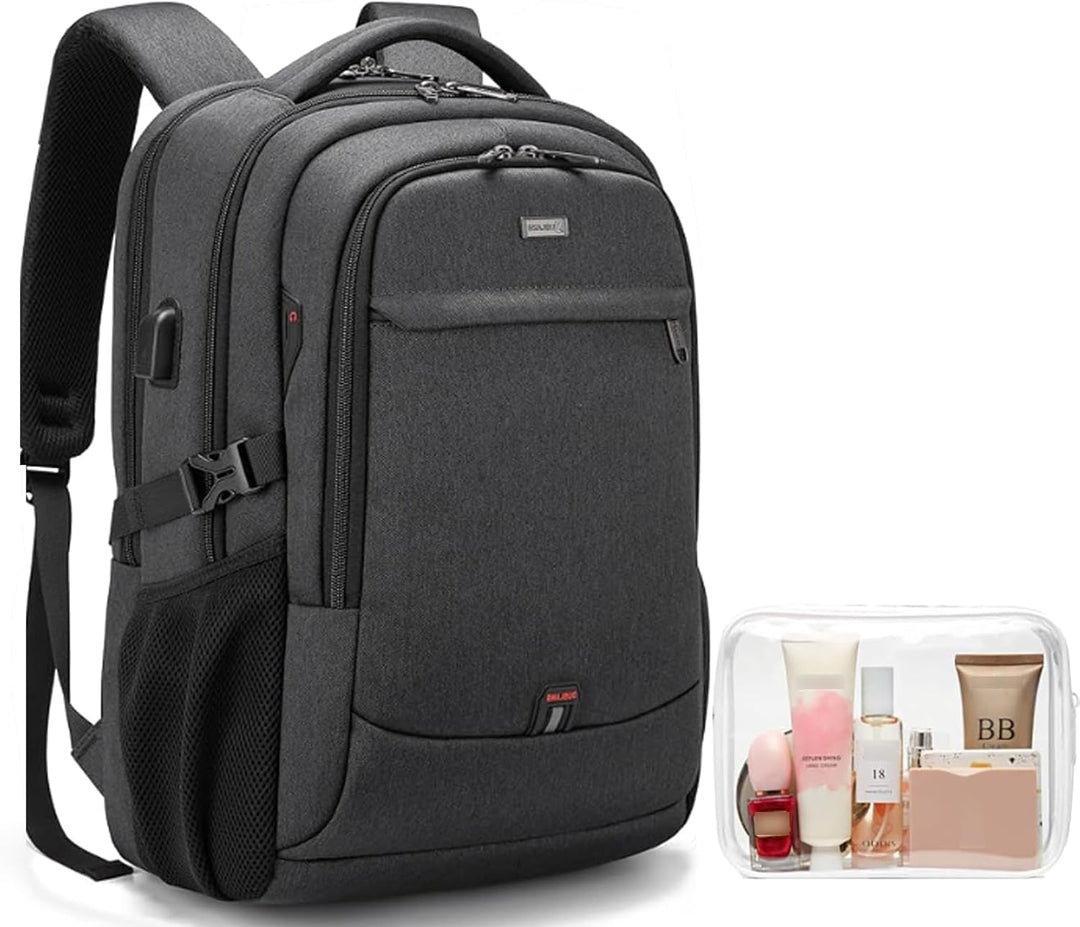 Moderner Unisex Rucksack, Anti-Diebstahl, mit USB-Ladeanschluss & Laptopfach für alle Jahreszeiten.