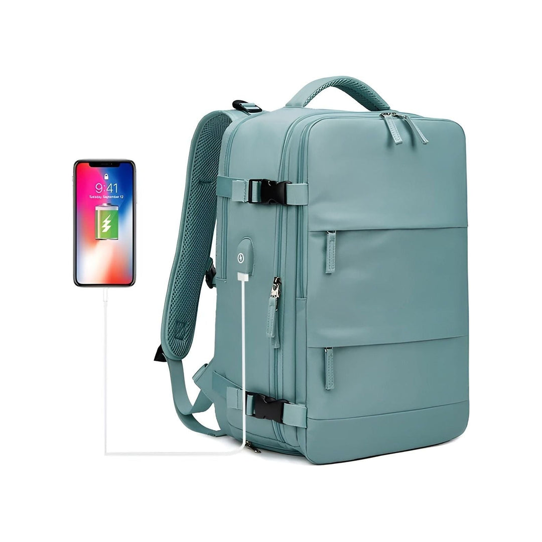Organisierter Laptop-Rucksack (Unisex) mit vielen Fächern & USB-Port. Ideal für Business, Reisen & Outdoor.