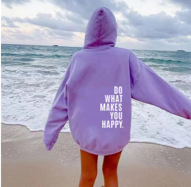 Damen Relaxed Hoodie mit Motiv, bequem & modisch, der perfekte Wohlfühl-Begleiter.