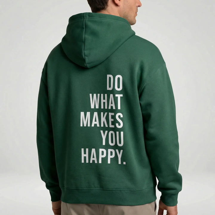 Entspannter Unisex Hoodie Dylan, locker geschnitten, mit trendigem Motiv, der perfekte Pullover für deine Mode.